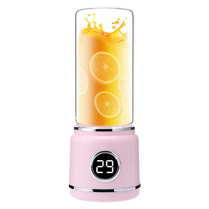 

Portable Blender, Usb Rechargeable Travel Blender, Personal Blender For Shakes And Smoothies, Fast Blending, Detachable Cup