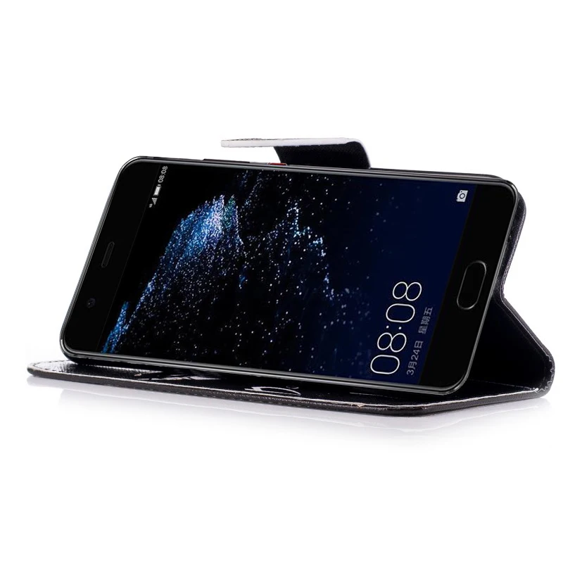 Чехол кошелек с подставкой и отделением для карт Prestigio Muze D3 E3 PSP3530 DUO DU из