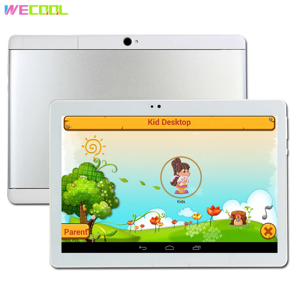 

WeCool M102 10 inch Tablet PC for Childen Quad Core 16GB Kids Educational Apps and Kids Games Tablet PC Support 3G Phone Calling