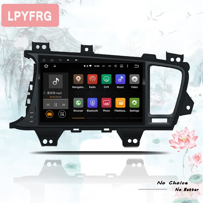 Cheap Android 9.0 Car DVD player GPS for KIA K5 optima 2011 2012 2013 2014 2015 AUTORADIO Stereo HEADUNIT navi 4G Navigation System 3