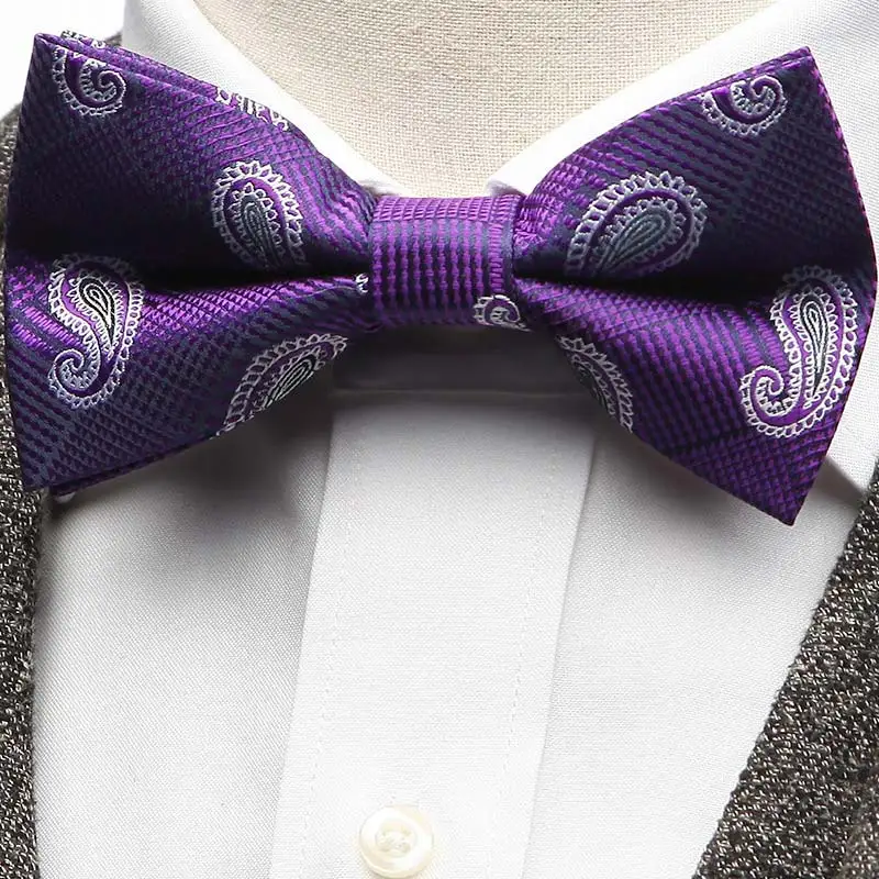 58 узоров цветочный галстук-бабочка для мужчин полиэстер шелковый галстук-бабочка шеи галстуки мужские галстуки Галстук - Цвет: YW12-38