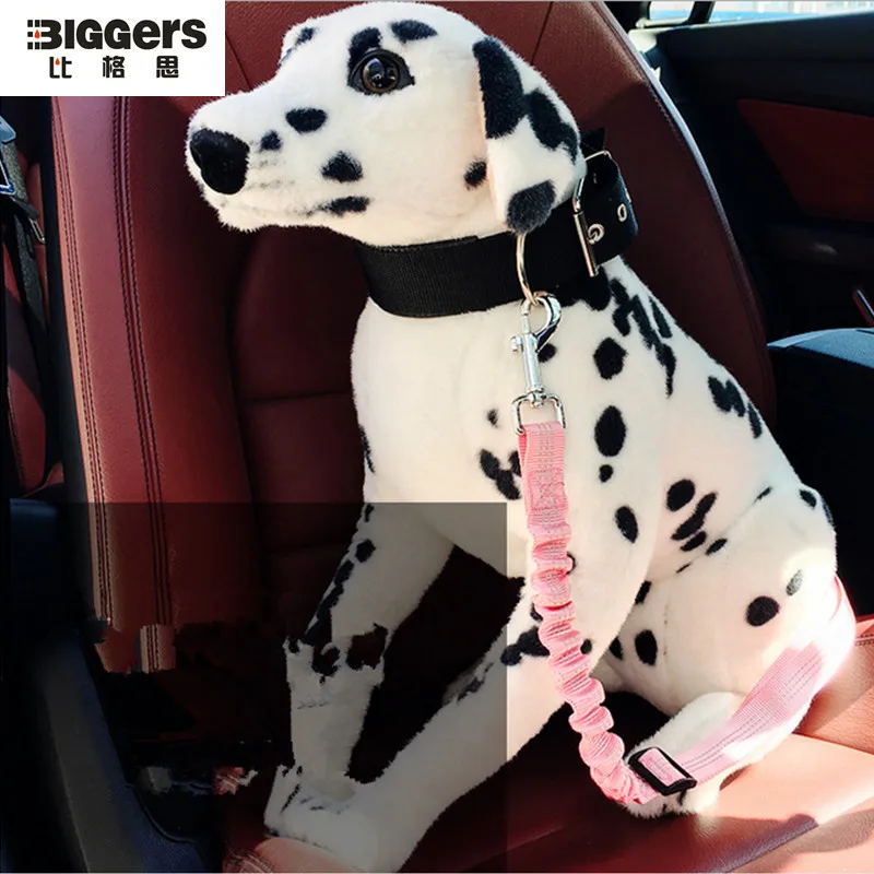 Free shipping,Fashion elastic reflective pet dog car seat belts with