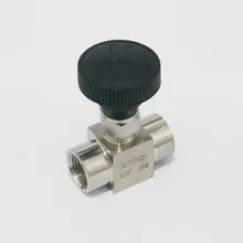 3/" BSP одинаковая внутренняя резьба 304 нержавеющая сталь контроль потока запорный клапан игольчатый клапан