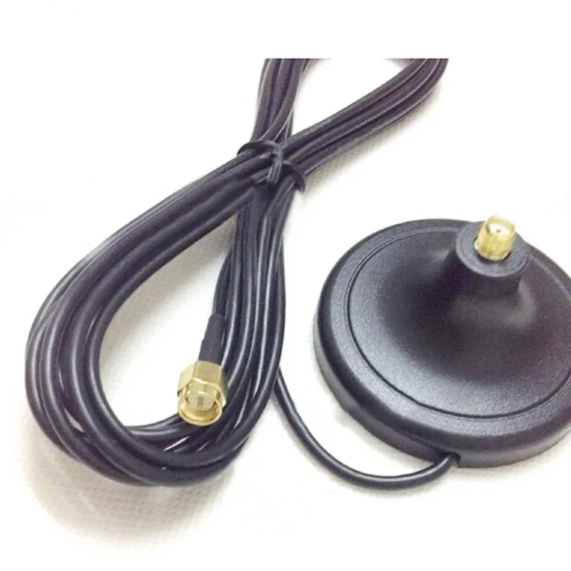 imágenes para 3G 4G WiFi Antena base base magnética SMA macho Cable adaptador de conector RG174 cable de Extensión 3 M SMA Hembra Conector Base #2 imágenes para 3G 4G WiFi Antena base base magnética SMA macho Cable adaptador de conector RG174 cable de Extensión 3 M SMA Hembra Conector Base #2
