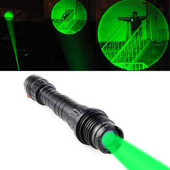 

Drop shipping Laserspeed Adjustable Green Laser Illuminator Tactical Laser Flashlight with 532nm Green Laser Designator