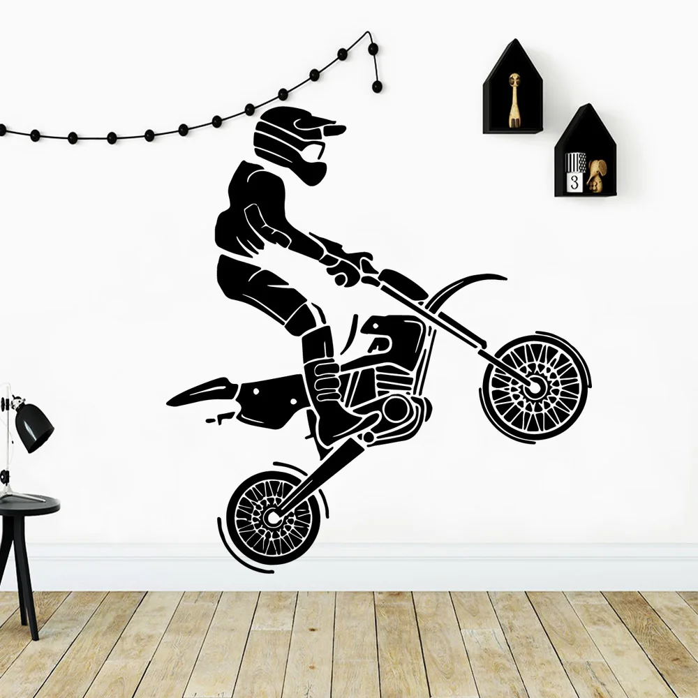 

Pretty Riding Waterproof Wall Stickers Wall Art Decor For Kids Rooms Home Decor Pvc Wall Decals