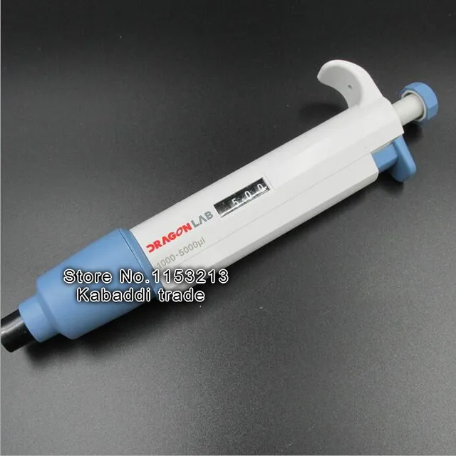 Dragon lab Single Channel Manual Adjustable TopPette Pipette Pipettor