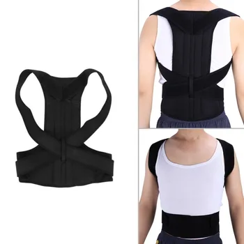Adjustable Posture Corrector Shoulder Support Back Pain Brace Band Belt Unisex Correct Body Posture Back Belt Comfortable Wear