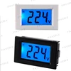 D85 medidor de Panel AC pantalla LCD azul fondo Digital de tensión probador medidor voltímetro de la gama AC 80-500V ► Foto 1/5