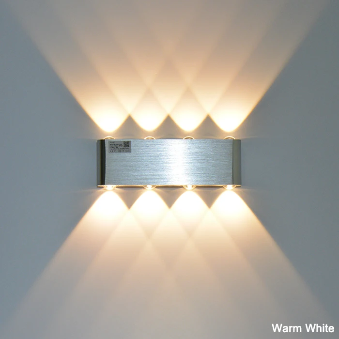 Lâmpadas de Parede quarto led frio/quente branco amarelo/colorido Tensão : 90-260v