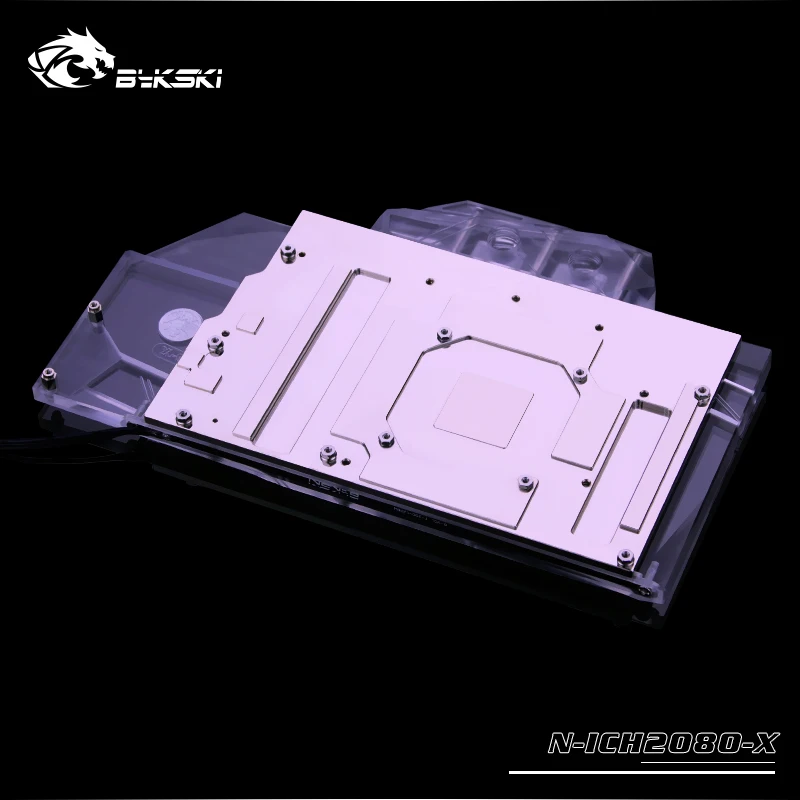 Bykski блок использования для Inno3D RTX 2070/2080 icхолм X3 JEKYLL/полное покрытие медный