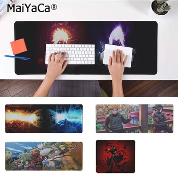 

MaiYaCa Custom Skin Domineering Naruto Anime Large Mouse pad PC Computer mat Free Shipping Large Mouse Pad Keyboards Mat