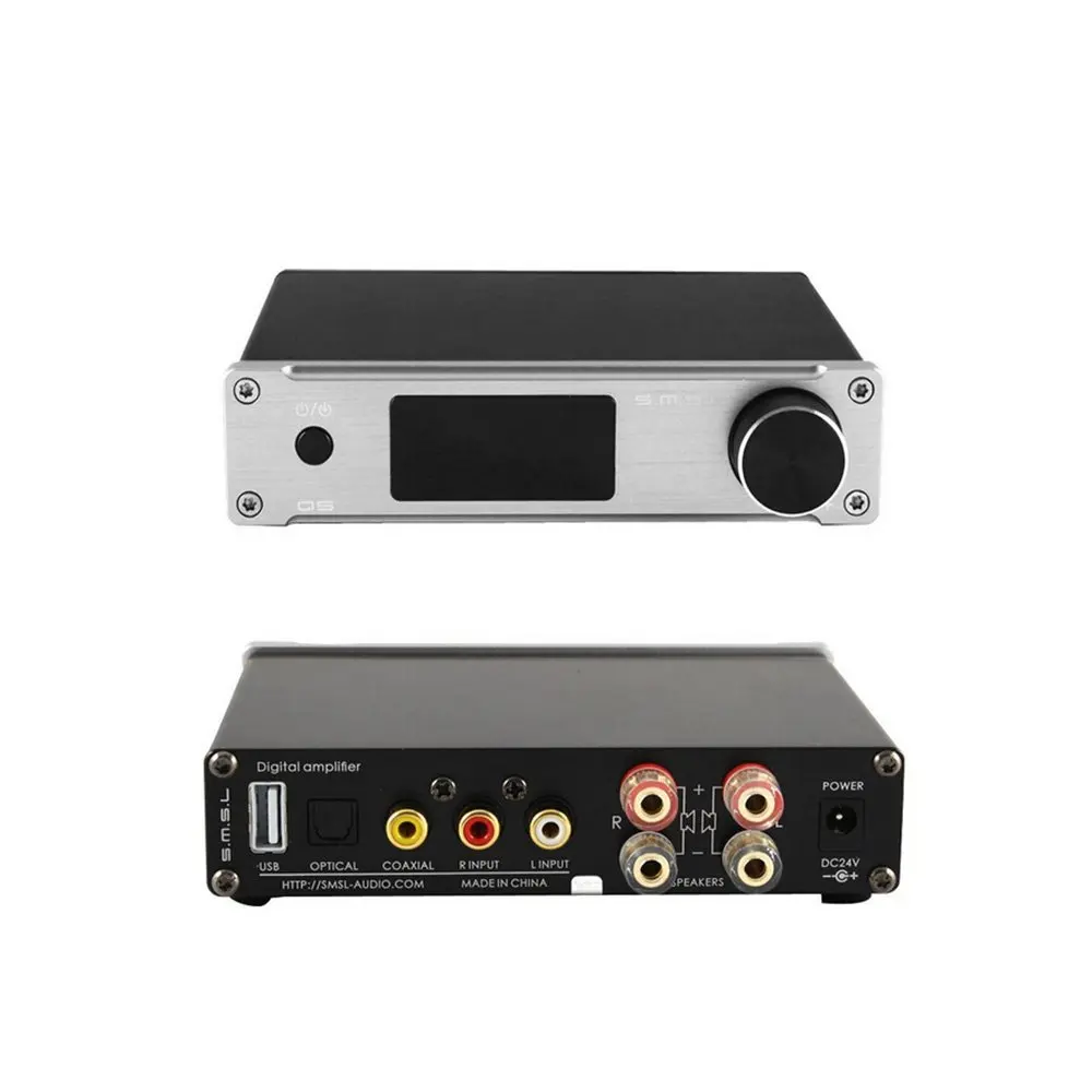 SMSL Q5 Pro Pure Digital HiFi Amplifier USB Fiber