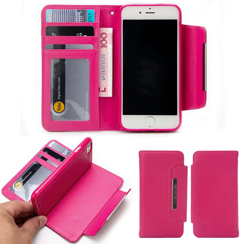 iPHone 7 leather case rose