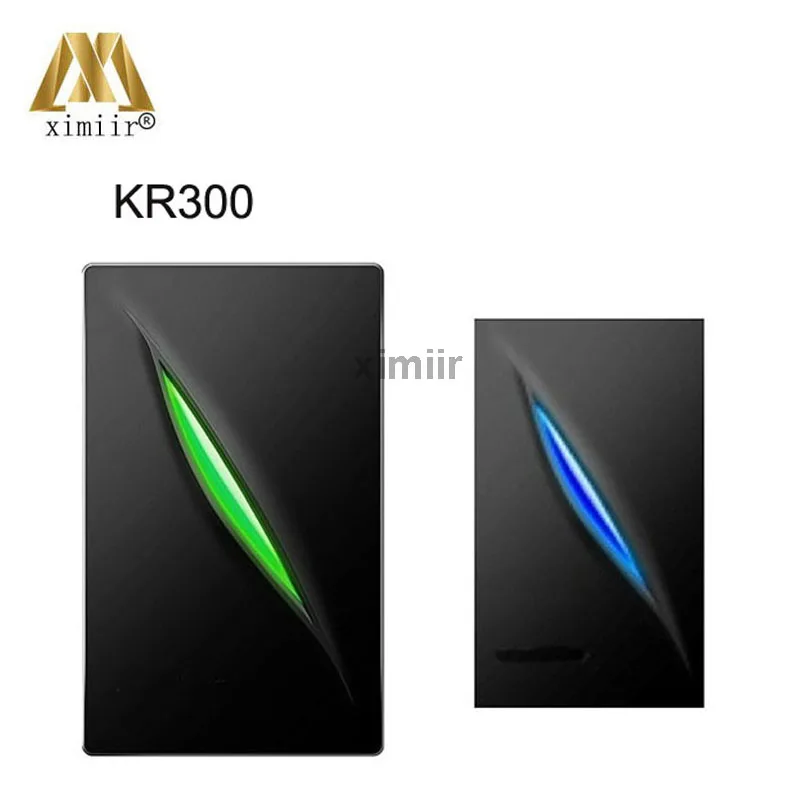 

KR300 wiegand access control card reader IP65 waterproof smart card reader both 125KHZ RFID & 13.56 MHZ IC card reader