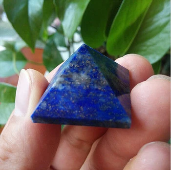 

Healing natural lapis lazuli quartz crystal pyramid