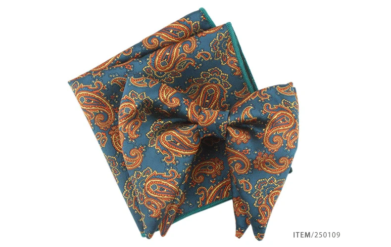 Two sets of necktie pocket towels