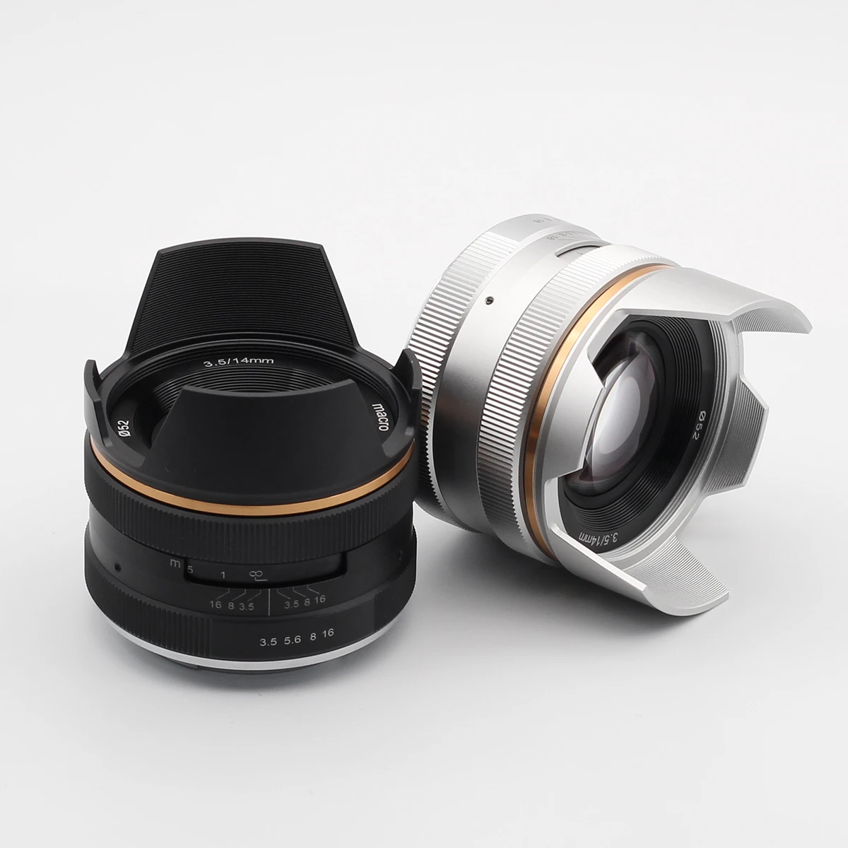 Широкоугольный объектив Kaxinda 14 мм F3.5 Для беззеркальных камер Sony Fujifilm Olympus Canon Panasonic