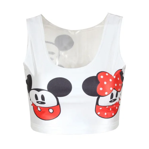 

2015 Punk Women Fashion Crop Top 3D Printed Shorts Top Sexy brand Harajuku Tops For Women Drop shipping