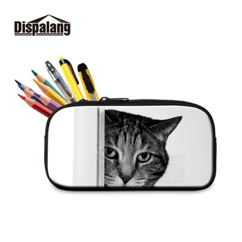 

Dispalang Cat Pritn Pencil Case Simple Student Kids Pencil Bag Womens Cosmetic Bag School Office Supplies Pen Bag Stationery