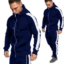 Zogaa 2019 New Men Tracksuit Autumn Active Suit Set Outwear Hooded Hoodies and Long Pants Casual Cotton Zipper Fly Tracksuit Zogaa 2019 New Men Tracksuit Autumn Active Suit Set Outwear Hooded Hoodies and Long Pants Casual Cotton Zipper Fly Tracksuit