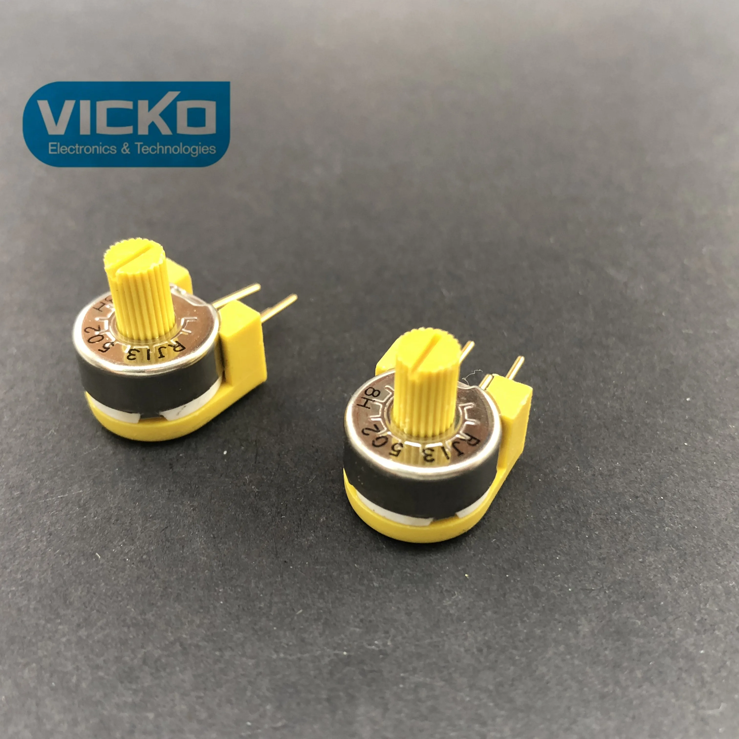 

[VK] Japan COPAL RJ-13S 5K 502 adjustable rotating potentiometer fine tuning side adjustment long life witch