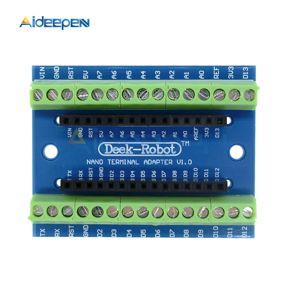 Терминальный адаптер платы Nano 3,0 V3.0 AVR ATMEGA328P ATMEGA328P-AU модуль расширения щит модуль для Arduino