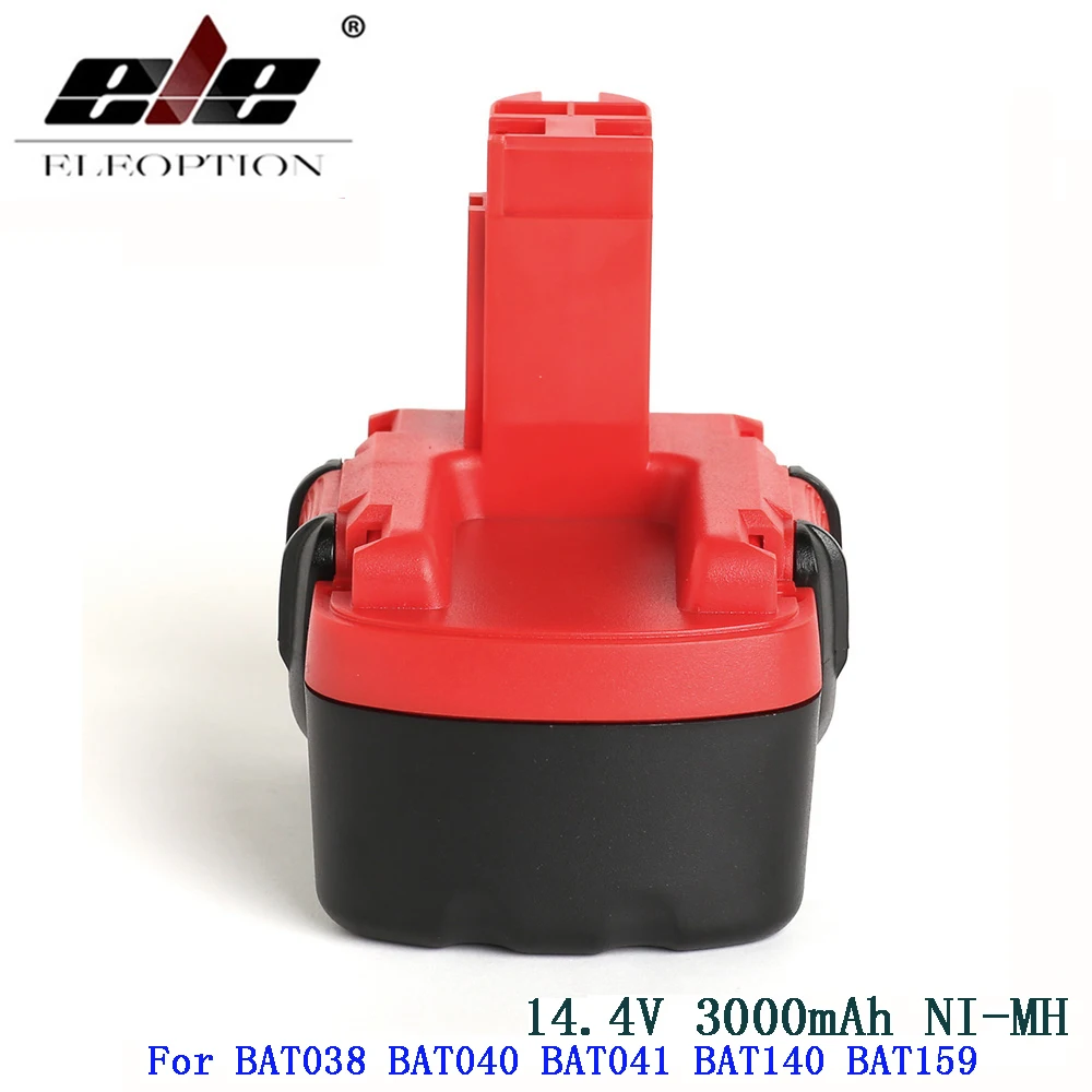 Аккумуляторная батарея BAT038 14 4 В 3000 мАч Ni MH для BOSCH BAT040 BAT140 BAT159 BAT041