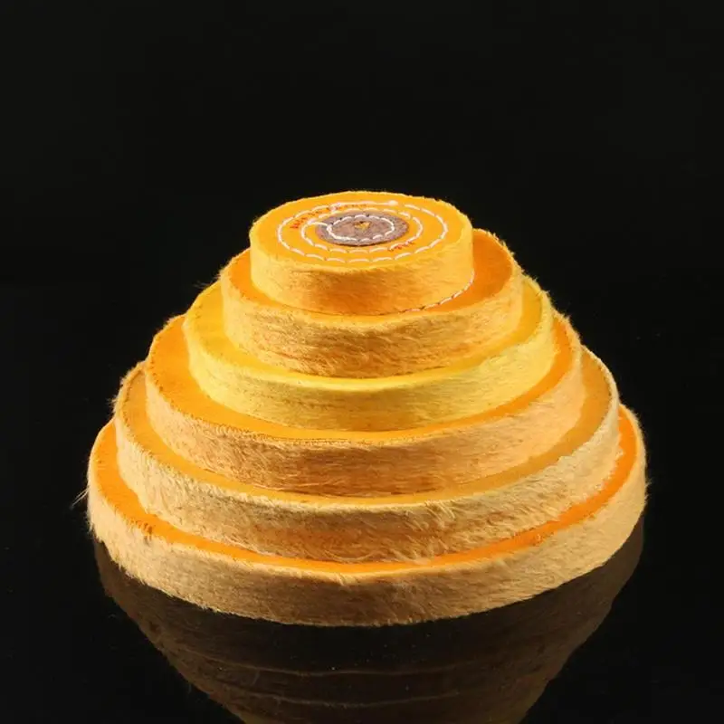Металлический деревянный полировальный круг, полировка шлифовальной головки тканевое колесо Золото Серебро ювелирные украшения с зеркалом полировочное колесо абразивный инструмент