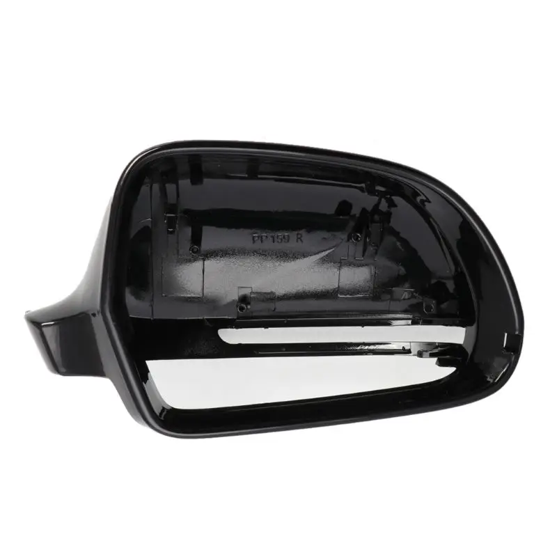 

Right Side Rearview Mirror Cover Carbon Fiber Shell Rear View Cap For Audi A4D8/A6LC6 2009-2011