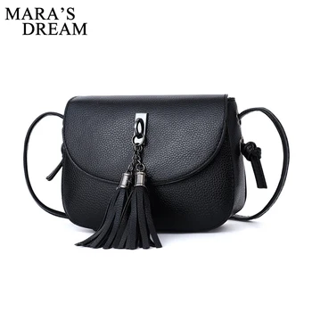 

Mara's Dream 2018 New Arrival Women Tassel Messenger Bags Designer Handbags High Quality Shoulder Bag CrossBody Bag Mini Purses