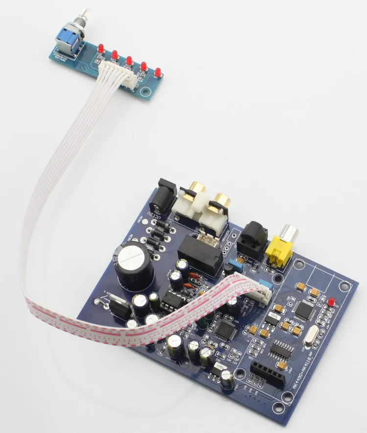 AK4490+ AK4118 четыре канала вход, DAC аудио декодер доска с волоконно-оптический коаксиальный USB(для того, чтобы добавить USB Дочерняя плата) аналоговый четыре входа