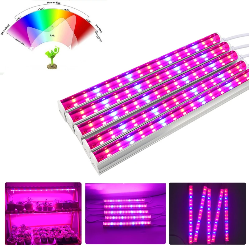 

Indoor Plant Care Lamps Led Grow Light 30W Lamp For Plants SMD5730 Full Spectrum Phyto Lamp Led Seedlings Fitolampy Light Growth