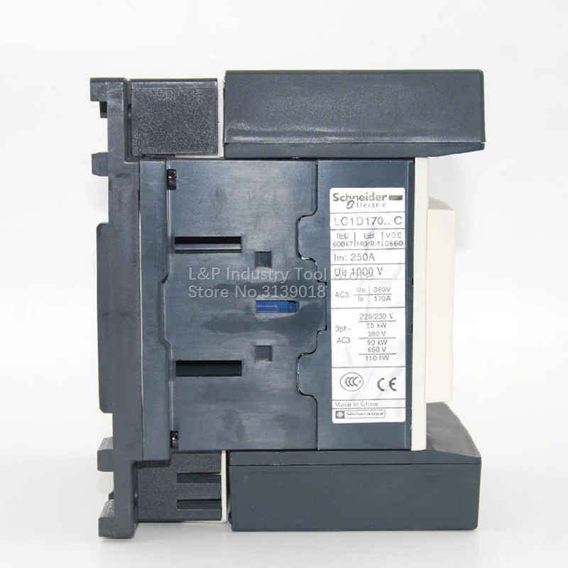 schneider electric LC1D17000M7C контактор LC1D17000M7C 170A нагрузка 90 кВт-380 В Стандартный tesys