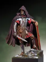 1/18 90mm romano legionário antigo dacian guerras com base brinquedo resina modelo miniatura kit sem pintura