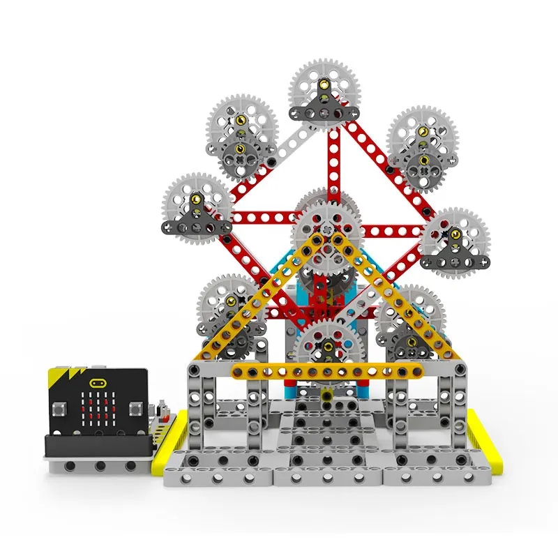 Микро: бит программируемые строительные блоки колесо обозрения микро бит вращающийся Интеллектуальный робот комплект
