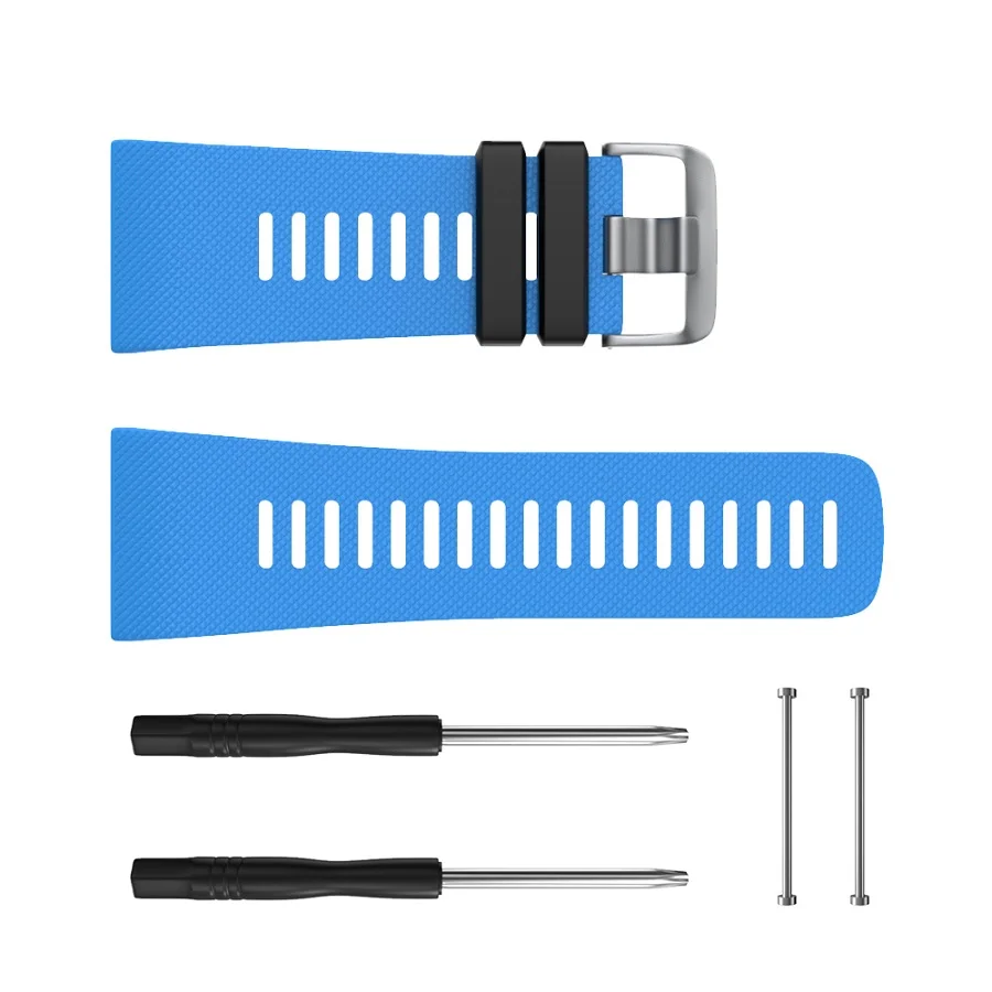 Premium Soft Silicone Replacement Strap for Garmin Vivoactive HR - Comfortable & Durable Watch Band Bracelet