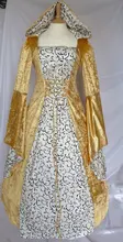 Elegant Long Sleeves Ruffles Gothic Victorian Dress Medieval Renaissance Victorian Ball Gowns For Women
