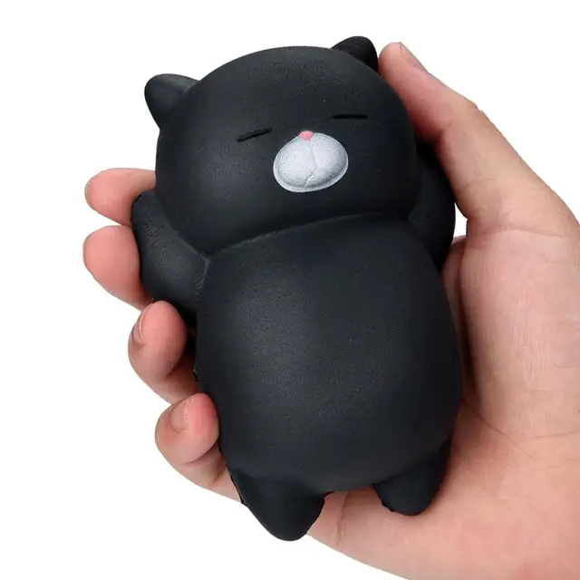 Cute Big Mochi Squishy Cat slow rising skuishy Healing Fun