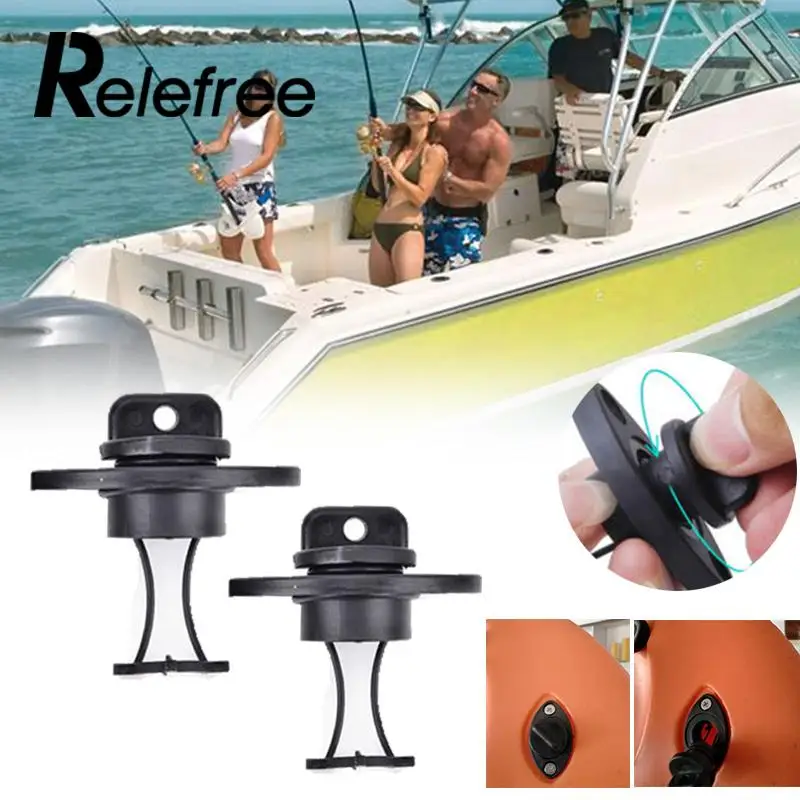 Kayak Canoes Drain Plug Kit Dinghy Boat Drain Plug Bung Fishing