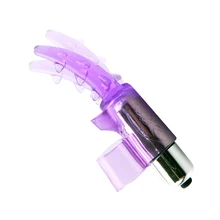 3D Spike Relistic Tongue Finger Vibrator for women Finger Sleeve Nipple Clitoris Stimulator Sex Toys For Women Vaginal Stroker