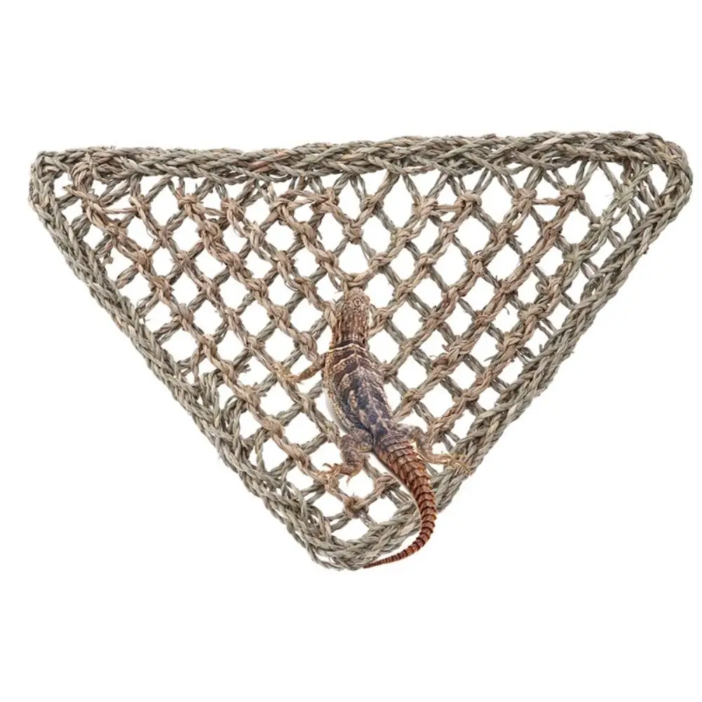 

Lizard Lounger Reptile Toys Hammock Swing Pet Triangle Anoles Geckos Iguanas Pet