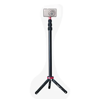 

Aluminium Alloy Selfie Stick / Desktop Tripod Extension Rod GO100 / Accessories for Gopro Smart Phone Mirrorless Camera