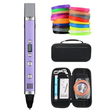 Myriwell 3rd 3D Drawing Pen USB Plug Creative Pen 3D graffiti pen Digital 4 speed regulation Best Gift For Kids 3d printing pen