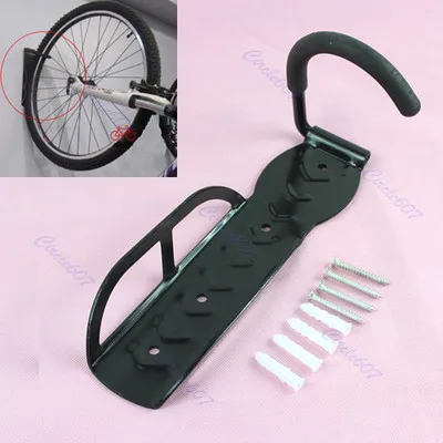 Настенный стеллаж для хранения велосипедов и велосипедов, вешалка, крючок+ винты