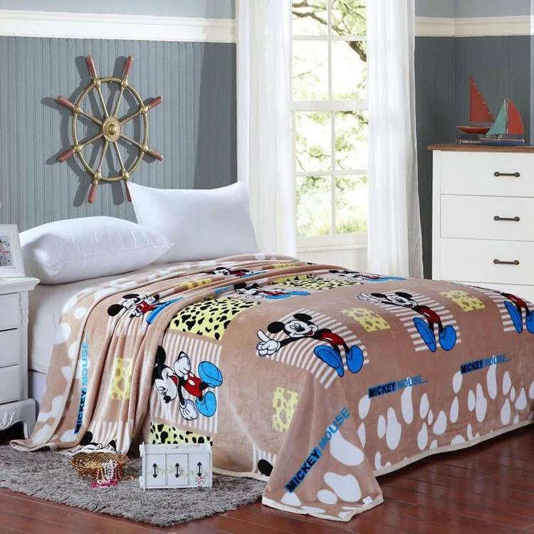 

Brand package edge design high density thick flower winter warm adult fleece blanket cover on the bed/sofa for girl gift LREA