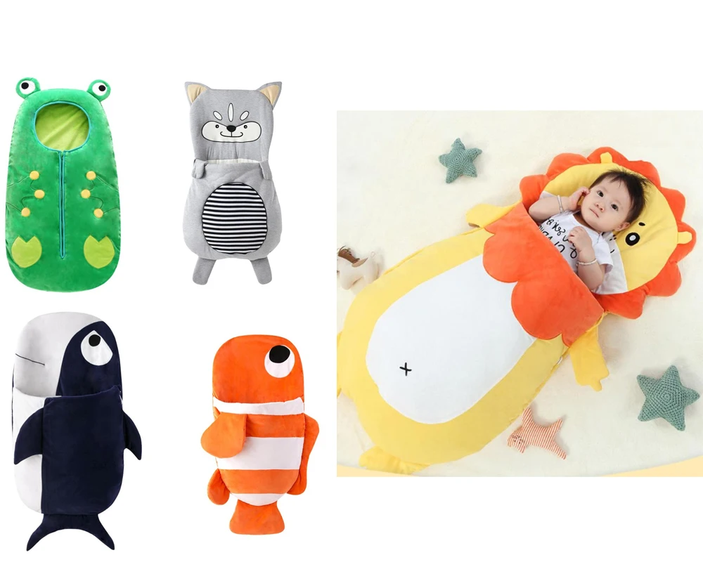 

5 style Cute Baby Lion Sleeping Bag Stroller Blanket Newborn Infant Swaddle Wrap blanket wrap bedding cute baby sleeping bag