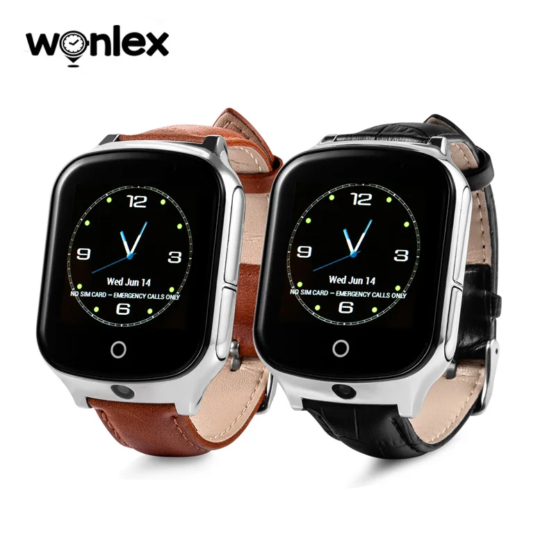  Wonlex High Quality New Arrival GW1000S 3G GPS Smart Watch A19 for Elder With Camera Touch Screen a