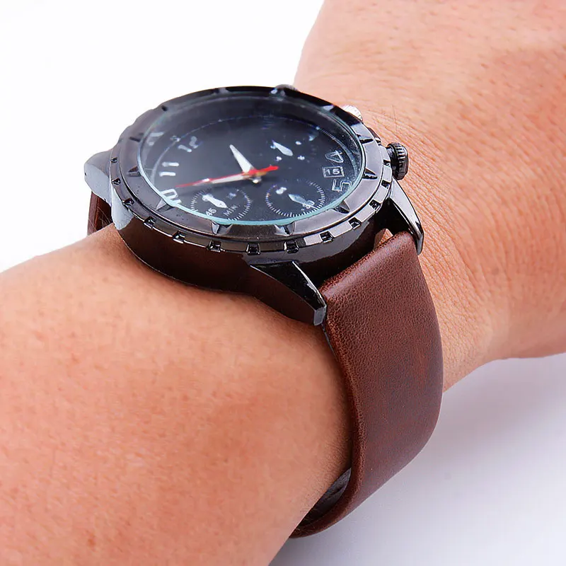 Premium Leather Watch Strap - Elegant and Versatile Watch Accessory