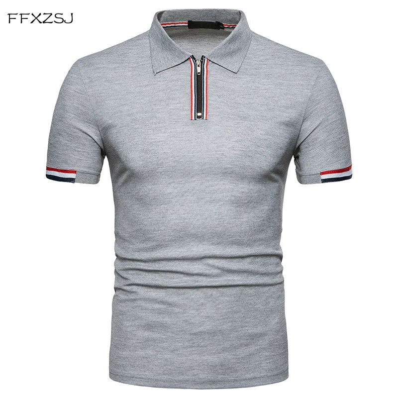 

Mens Polo Shirt Fashion Casual Brand Male Cotton Short Sleeve Printing Polos Para Hombre Shirt Men High-quality Men Clothing